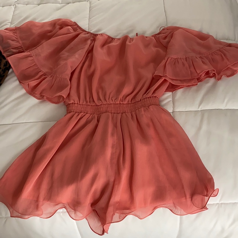 Coral Romper